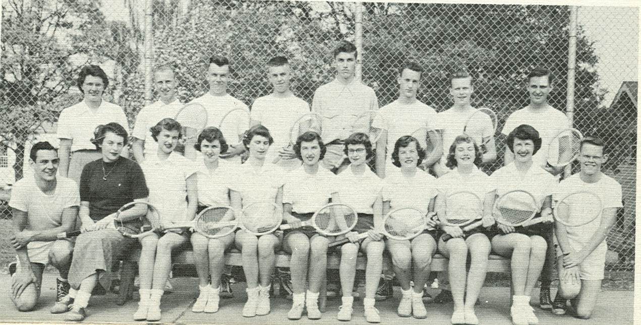 1951 varsity tennis team 
